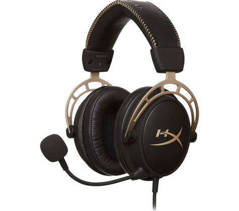 Buy Hyperx Cloud Alpha Gaming Headset Black And Gold
