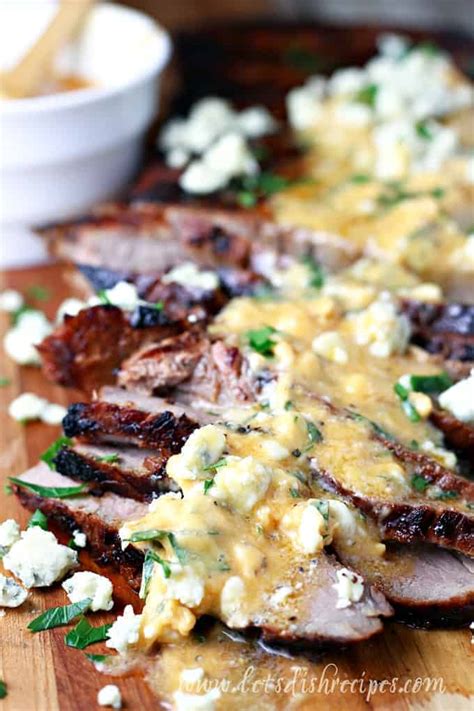 It's great in fajitas and burritos, but it is also good on its own flank steak can be used in most recipes that call for skirt steak. Grilled Flank Steak with Buffalo Blue Cheese Butter | Let's Dish Recipes