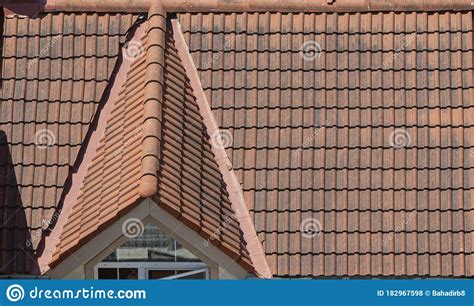 Of Red Roof Texture Stock Photo Image Of Architecture 182967598