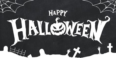 Free Vector Happy Halloween Lettering