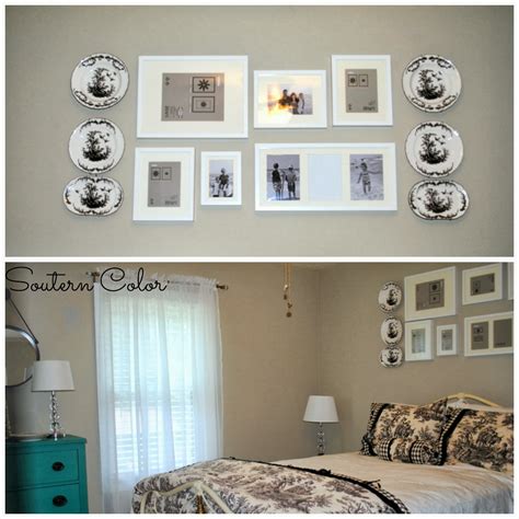 Southern Color: How to Create a Gallery Wall | Ikea Ribba Frames