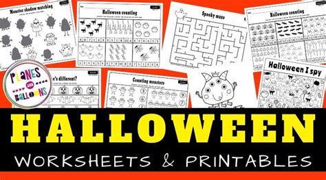 15 Best Free Halloween Printables For Preschoolers