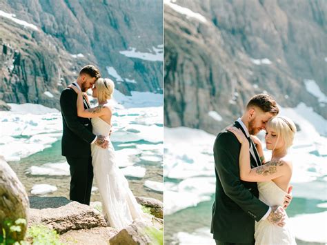 Chris And Becky Glacier National Park Elopement Photog