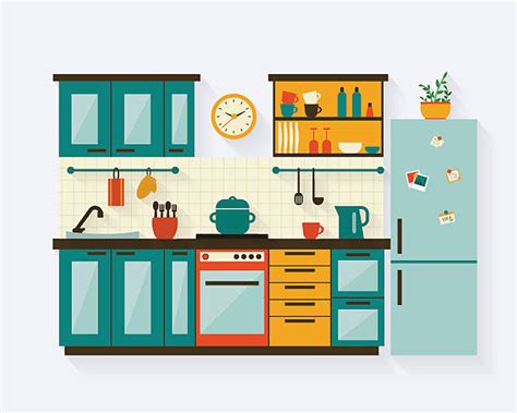 Best Kitchen Illustrations Royalty Free Vector Graphics And Clip Art