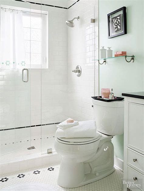 In this bathroom that was built out a few years ago, the homeowner wanted to ditch the unused corner tub. Vintage Bathrooms (My Mint & Pink Bathroom) - The Inspired ...