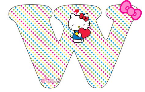 Letras Hello Kitty Alfabeto Para Descargar Gratis Todo Peques