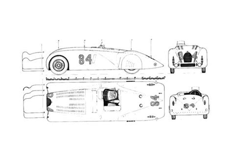 Download Drawing Bugatti Type 57g Tank Cabriolet 1936 In Ai Pdf Png Svg Formats