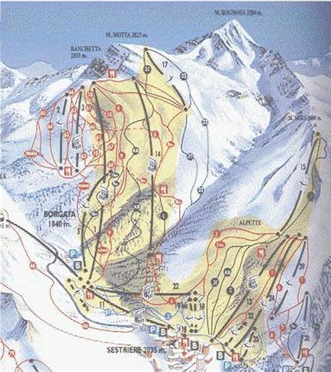 Sestriere Resort Guide World Snowboard Guide