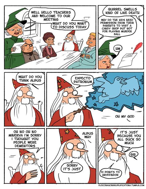 13 Hilarious Harry Potter Comics That Show Dumbledore Was Quite Dumb