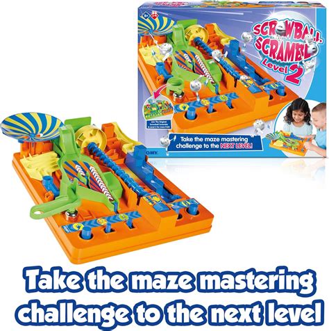 Tomy Screwball Scramble Level 2 Retro Childrens Preschool Action Board