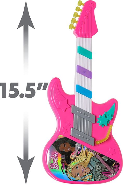 Buy Barbie Rock Star Guitar Interactive Electronic Toy Guitar With