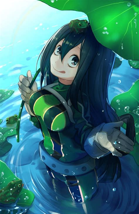 Froppy Mha Wallpapers Top Free Froppy Mha Backgrounds Wallpaperaccess