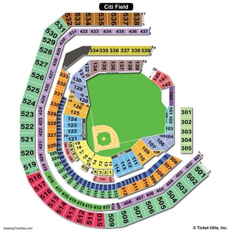 Citi Field Seat Map Concert Two Birds Home