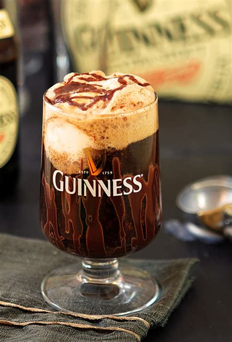 Guinness Float With Irish Cream Ice Cream Creative