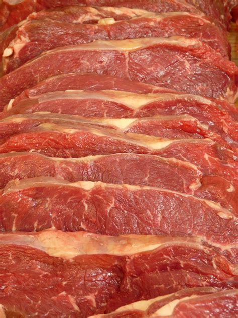 무료 이미지 요리 식품 빨간 먹다 돼지 고기 노골적인 튀김 절단 붉은 고기 갈비뼈 스테이크 동물 사료