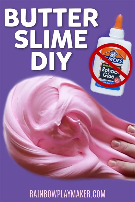 Rainbowplaymaker Easy Slime Recipe Slime No Glue Diy Slime Recipe