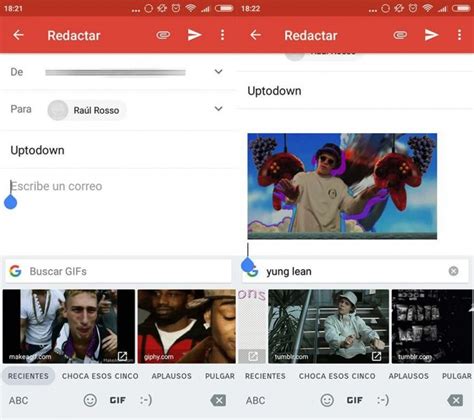 En la actualidad gmail ofrece 15 gb de espacio de almacenamiento. Gmail es la última app añadida al soporte GIF de Gboard ...
