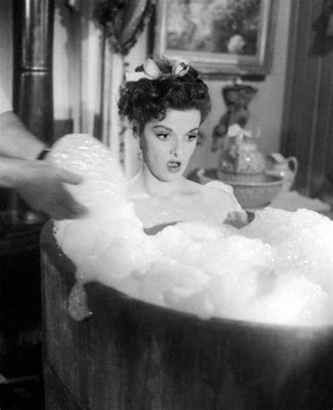 Jane Russell In A Bath Tub Full Of Bubbles Bubblebath Time