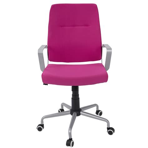 These ergonomic chairs support your posture and help you. Zip Contemporary Office Chair in Hot Pink Fabric with ...