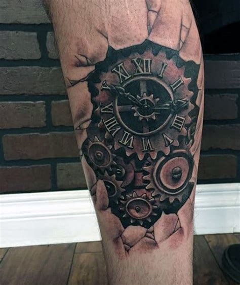 Top 80 Mind Blowing Clock Tattoos 2020 Inspiration Guide