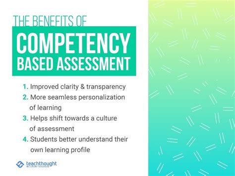 The Benefits Of Competency Based Assessment B
