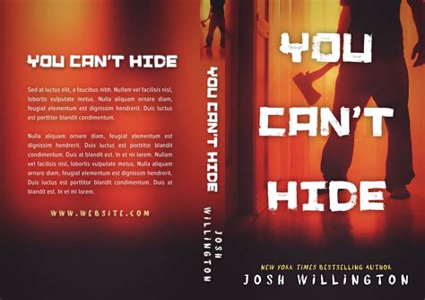 You Cant Hide Horror Premade Book Cover For Sale Beetiful Book Covers