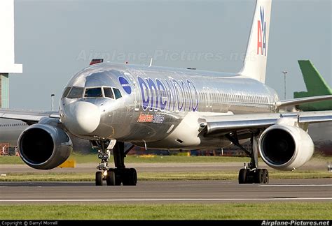 N174aa American Airlines Boeing 757 200 At London Heathrow Photo