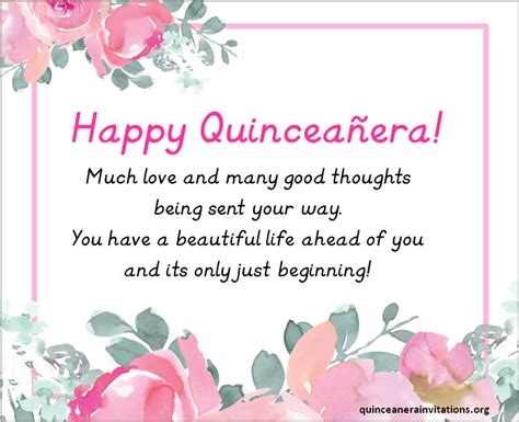Quinceañera Quotes Wishes And Messages Quinceanera Invitations