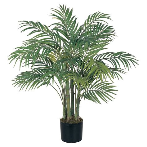 Nearly Natural 3 Ft Areca Silk Palm Tree
