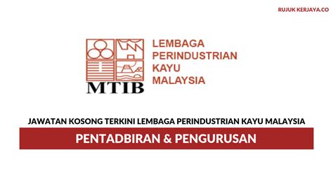Lembaga hasil dalam negeri malaysia (lhdn) kelayakan akademik: Jawatan Kosong Terkini Lembaga Perindustrian Kayu Malaysia ...
