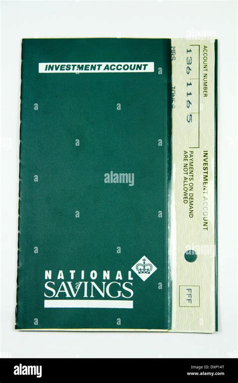 Savings Account Book Hi Res Stock Photography And Images Alamy
