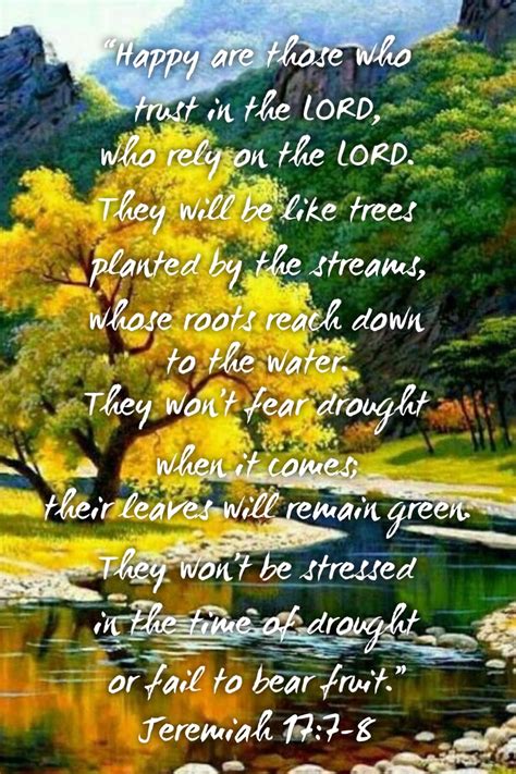 Jeremiah 177 8 Trees To Plant Kingdom Come Drought