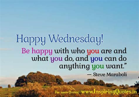 Wishing You A Happy Wednesday Inspirational Thoughts