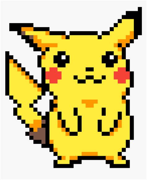 Pikachu Pixel Art Minecraft Pixel Art Building Ideas Vrogue Co