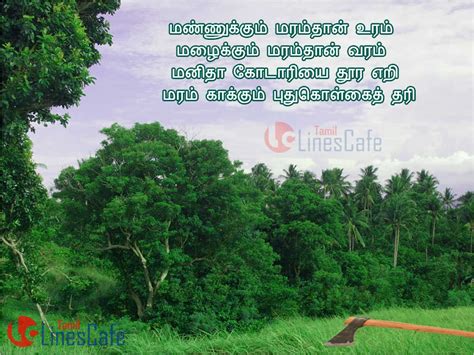 Tree Poem In Tamil