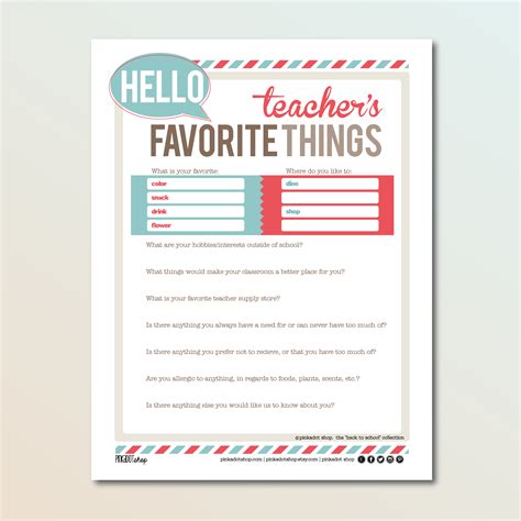 Teacher Favorite Things Printable Free Printable Word Searches The