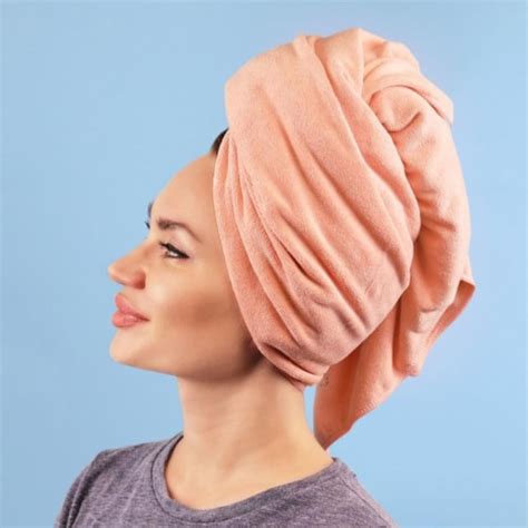 Microfiber Hair Towel Turbans For Wet Hair Drying Hair Wrap 1 Pack