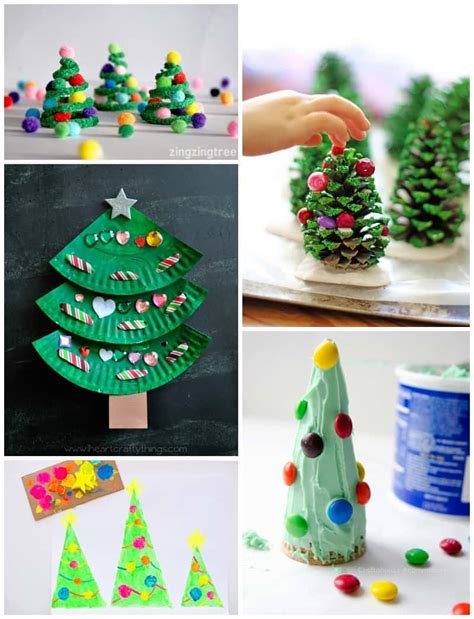 25 Of The Most Adorable Christmas Tree Crafts Kids Can Make