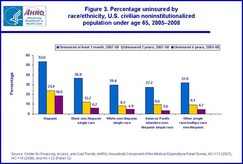 Statistical Brief 294 The Long Term Uninsured In America 2005 2008 Estimates For The Us