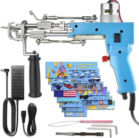 Buy Tufting Gun 2 In 1 Cut Pile Loop Pile Rug Gun Machine Starter Kit