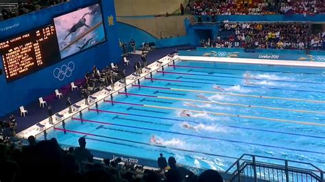 London 2012 Olympics Mens 4x100 Freestyle Swimming Relay Youtube