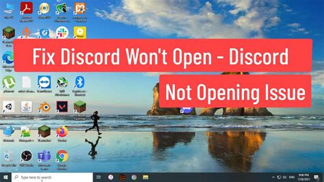 Fix Discord Wont Open Discord Not Opening Issue Youtube