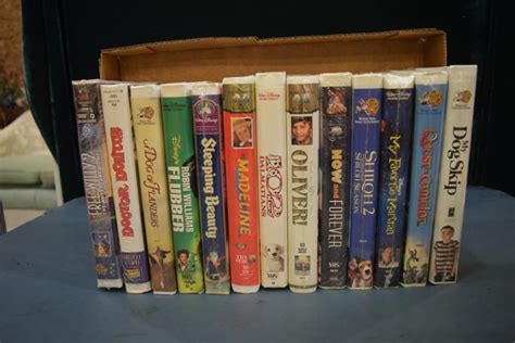Lot Vhs Movies For The Kids