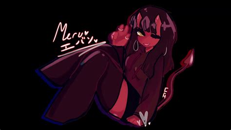 Meru The Succubus Speedpaint Youtube