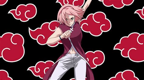 Sakura Se Convierte En Akatsuki Con Este Fanart De Naruto Shippuden