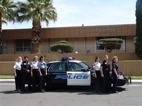 Members Of The Barstow California Police Department Barstowca
