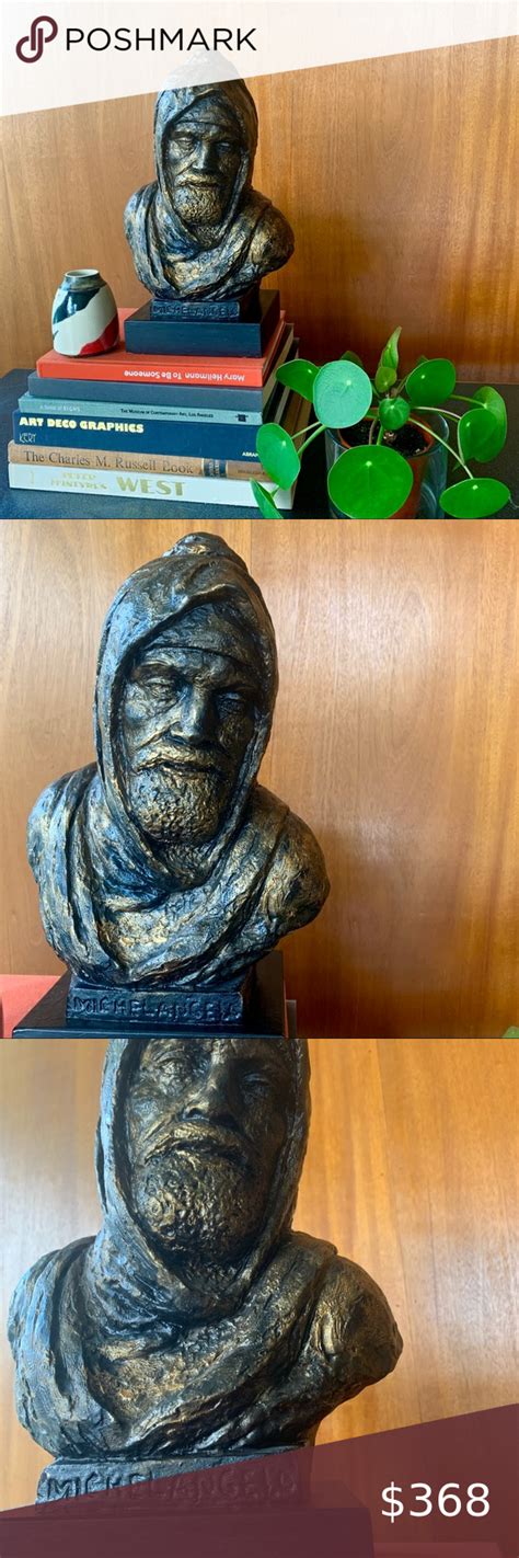 Vintage Bust Michelangelo by Austin Productions | Trending decor