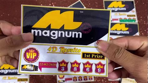 Winning tickets marked with a winning icon. 4D Magnum Rafy First Prize Big Win - YouTube