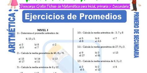 Lista 101 Foto Ejercicios De Matematicas Para Primero De Secundaria