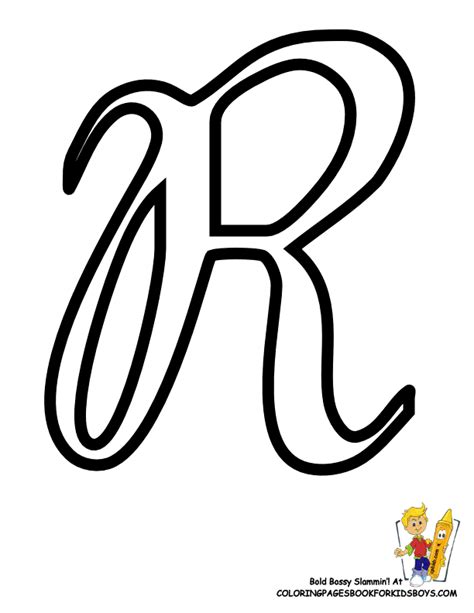 Letter R Coloring Pages Coloring Home